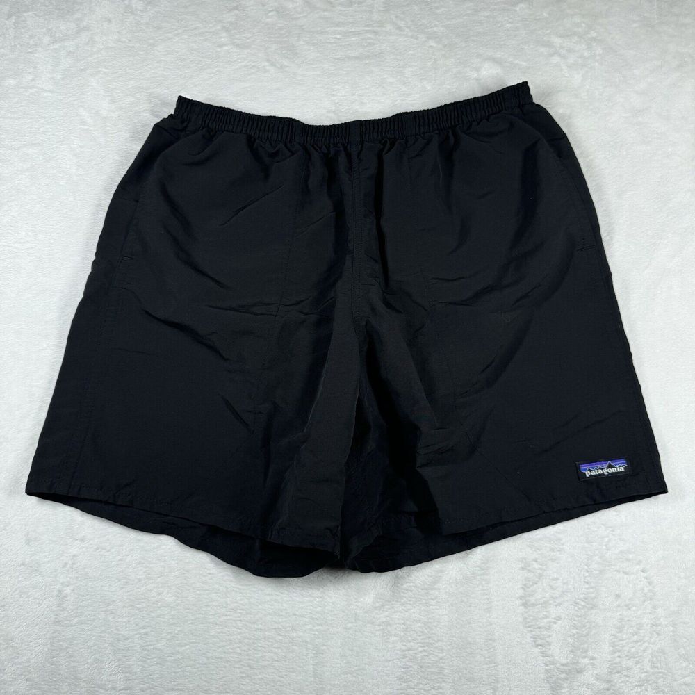 Patagonia Men's Black Baggies Swim Trunks Size Large